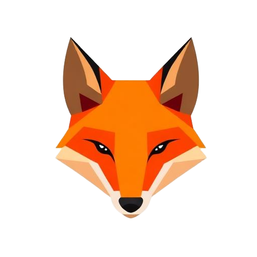 Maker’s crest — a fox on a green chip.